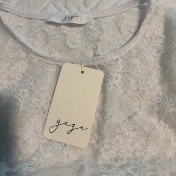 Gaze lace white bodysuit NWT - Picture 5 of 6